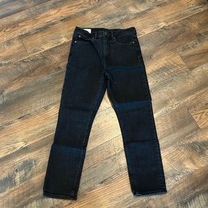 Gap cigarette high rise jeans